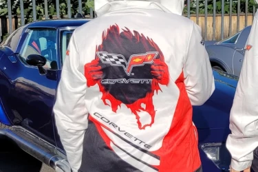 Sweat à capuche zippé Club Corvette C3